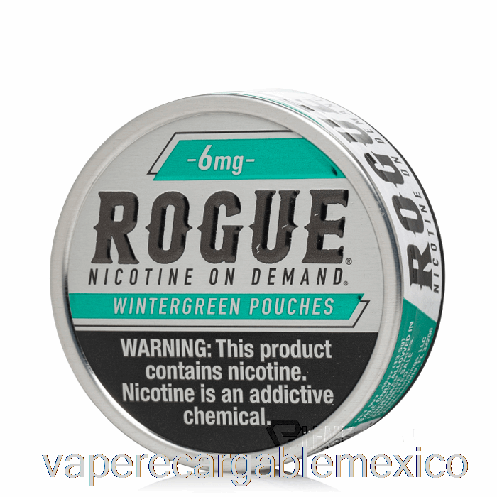 Vape Recargables Bolsas De Nicotina Rogue - Gaulteria 6 Mg